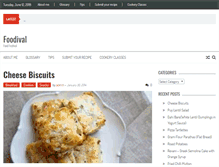 Tablet Screenshot of foodival.com
